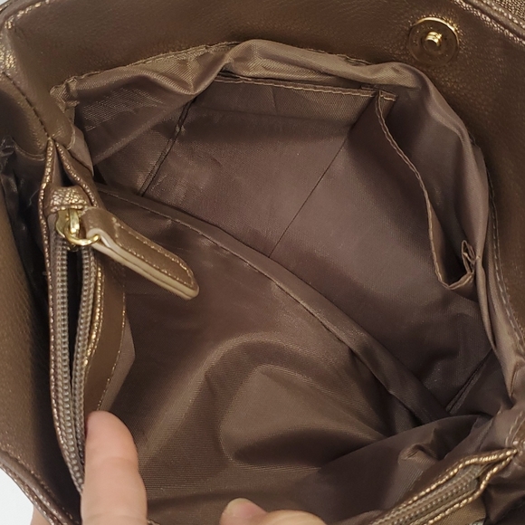 Cute purse with big bow copper color - Picture 5 of 13